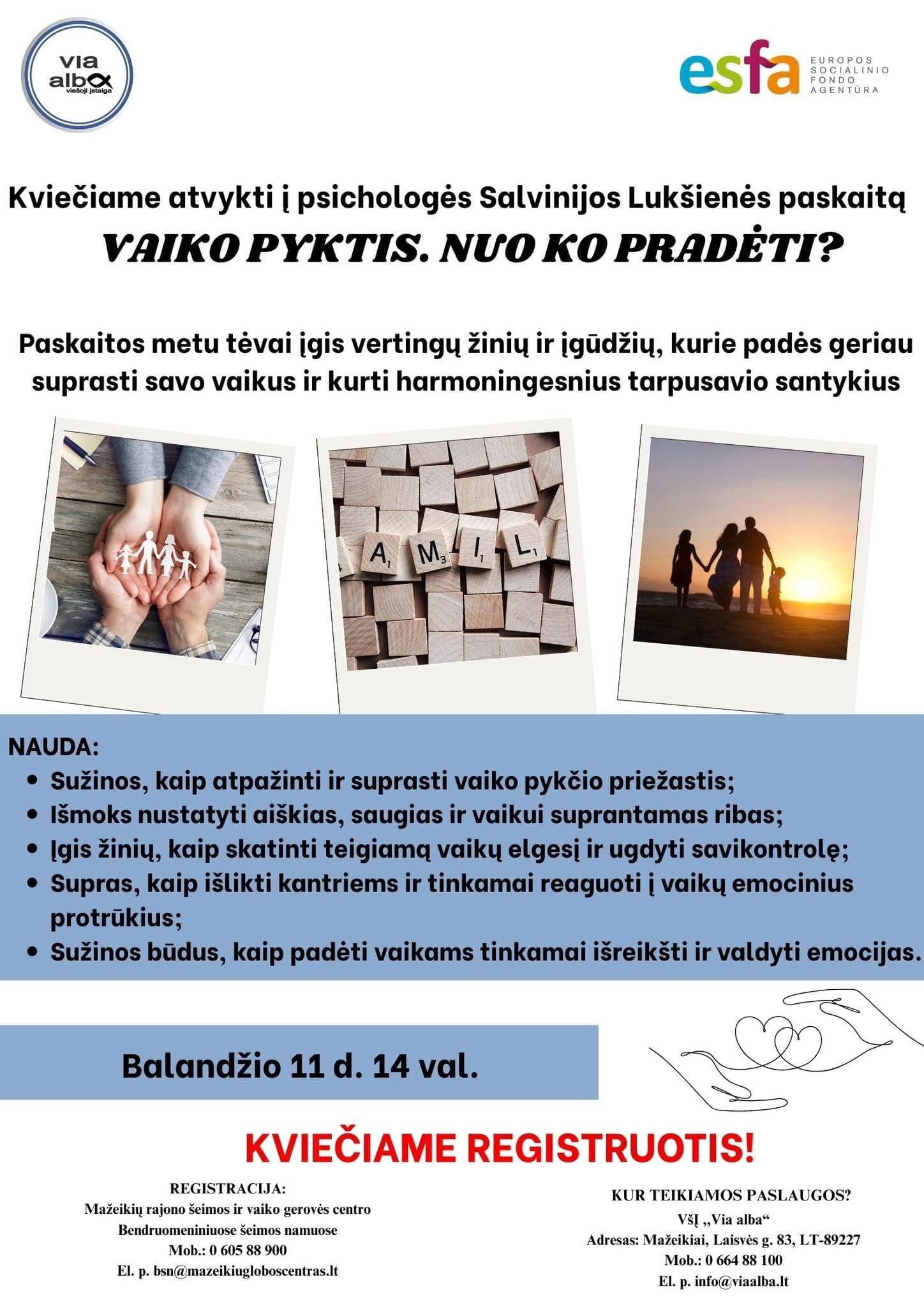 You are currently viewing Kviečiame atvykti į Salvinijos Lukšienės paskaitą!
