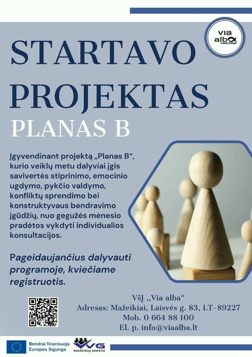 You are currently viewing Startavo projektas „PLANAS B”