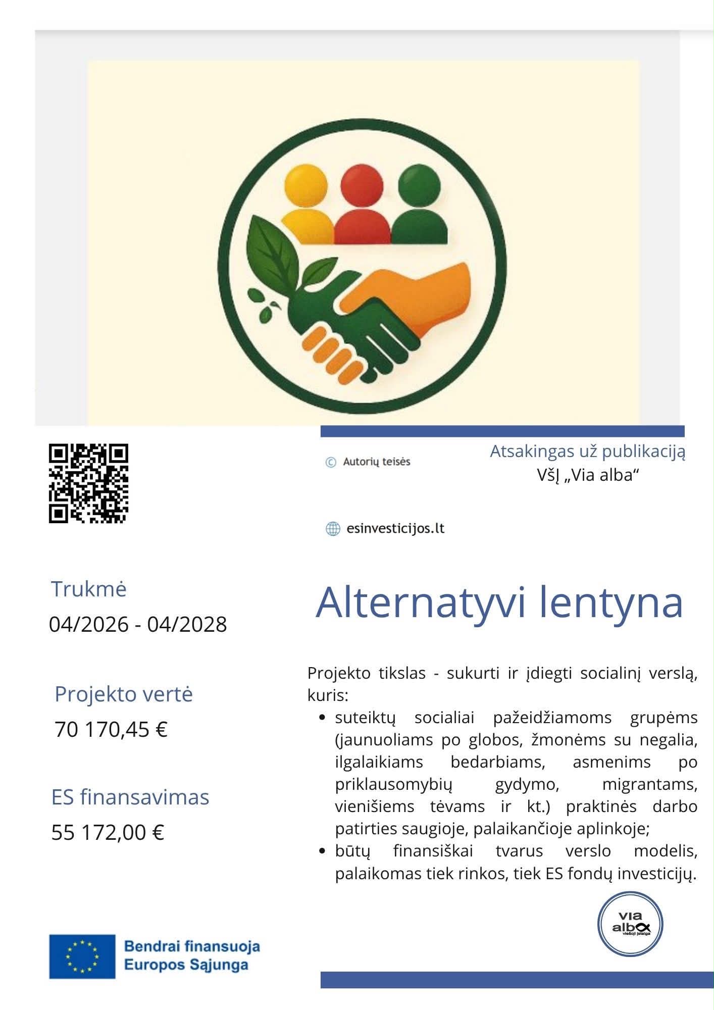 You are currently viewing Projektas „Alternatyvi lentyna”!