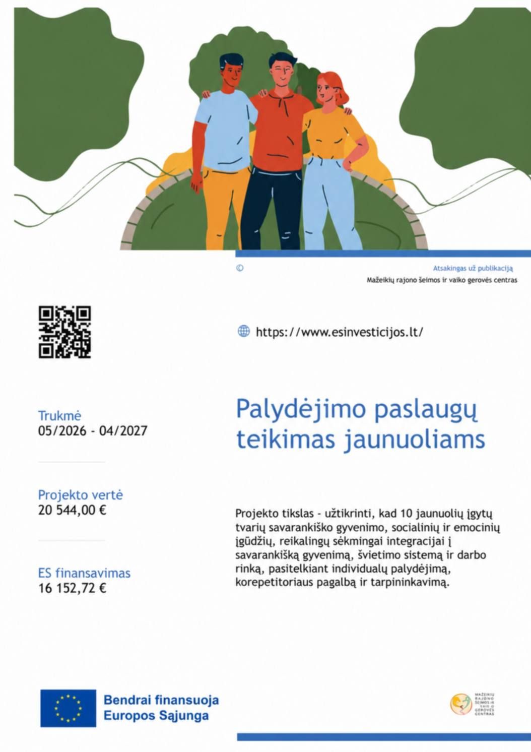 You are currently viewing Teikiamos palydėjimo paslaugos jaunuoliams !